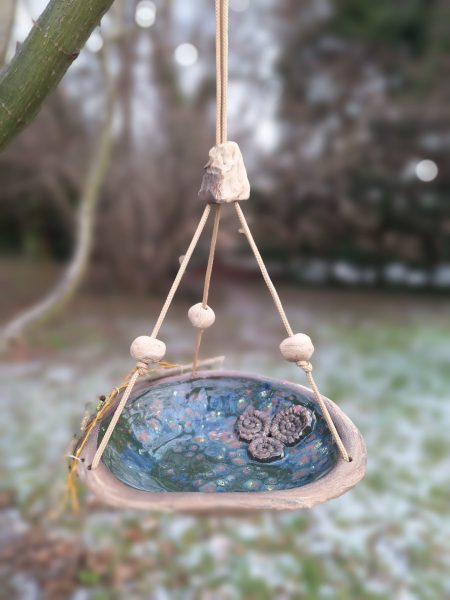 Vogeltränke Waldwiese klein hängen oder stellen